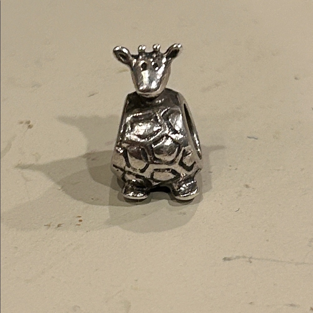 Pandora 448215 Silver Retired Pandora Giraffe charm 790274